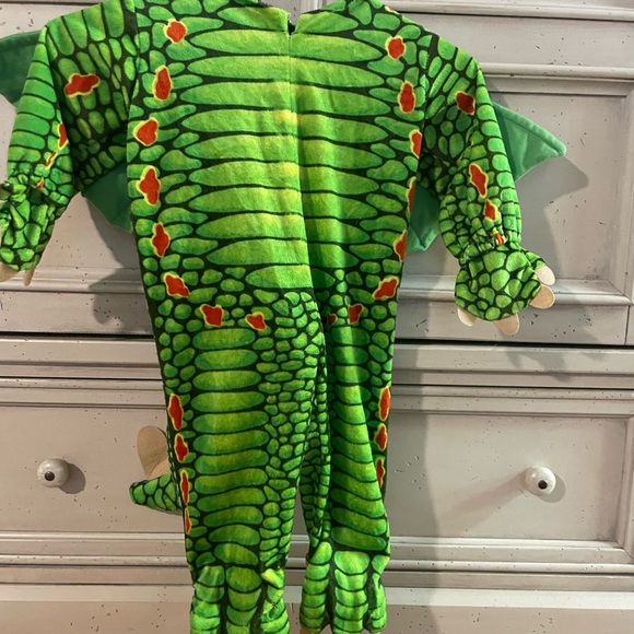 Underwraps Other - Green Dragon Kids Halloween Costume